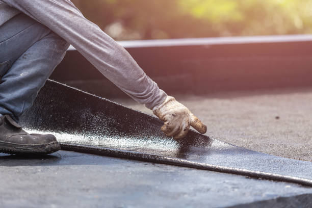 Professional Crawl Space Encapsulation technician working in Columbus, IN